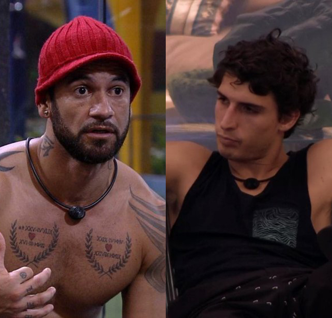 Após Victor Hugo ganhar a prova bate e volta e se livrar da berlinda no <i>BBB20</i>, Hadson e Felipe Prior se enfrentam no paredão