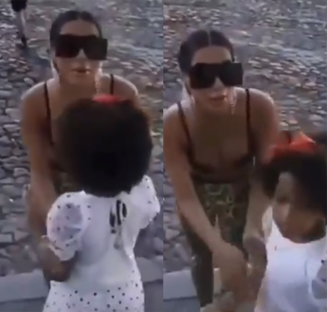 Anitta pede para moradores de Salvador fecharem portas durante clipe, é acusada de empurrar menina e se defende: <i>Ela teve a foto e o abraço dela</i>