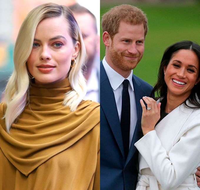 Margot Robbie fala sobre mudança de príncipe Harry e Meghan Markle para o Canadá: <I>- Gostaria de jantar com eles</i>