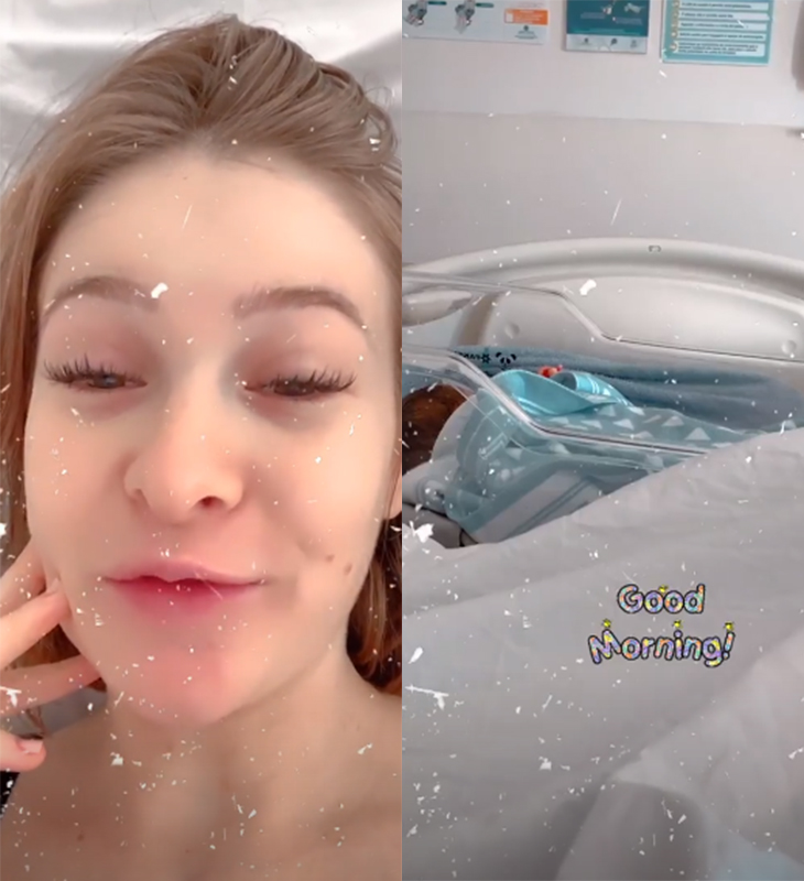 Mulher de Pyong Lee posta primeira foto do filho do <i>youtuber</i> e faz vídeo ao amamentar o bebê: - <i>Lindo e cabeludo</i>; assista!