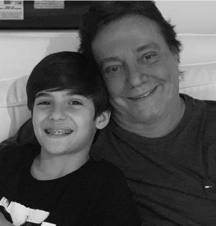 Fábio Jr. compartilha foto ao lado do filho mais novo e o parabeniza, veja!