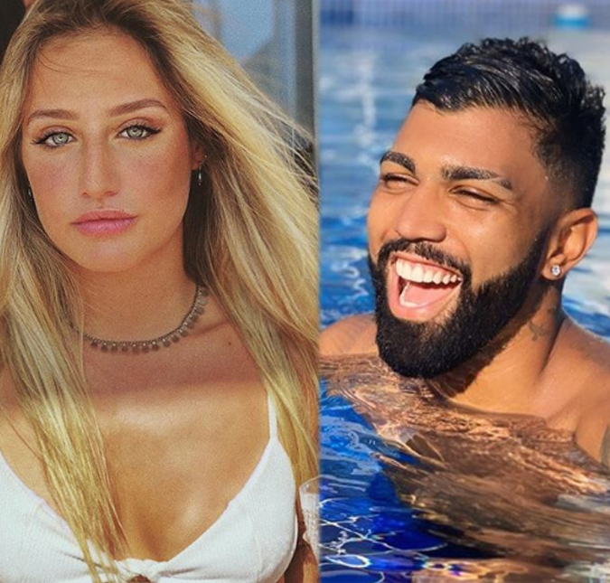 Gabigol deixa o camarote da Sapucaí junto com Bruna Griphão, diz colunista