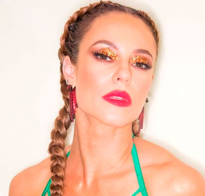 Paolla Oliveira fala sobre preparação antes de desfile da <i>Grande Rio</i>: <i>- Vou me jogar no chocolate</i>