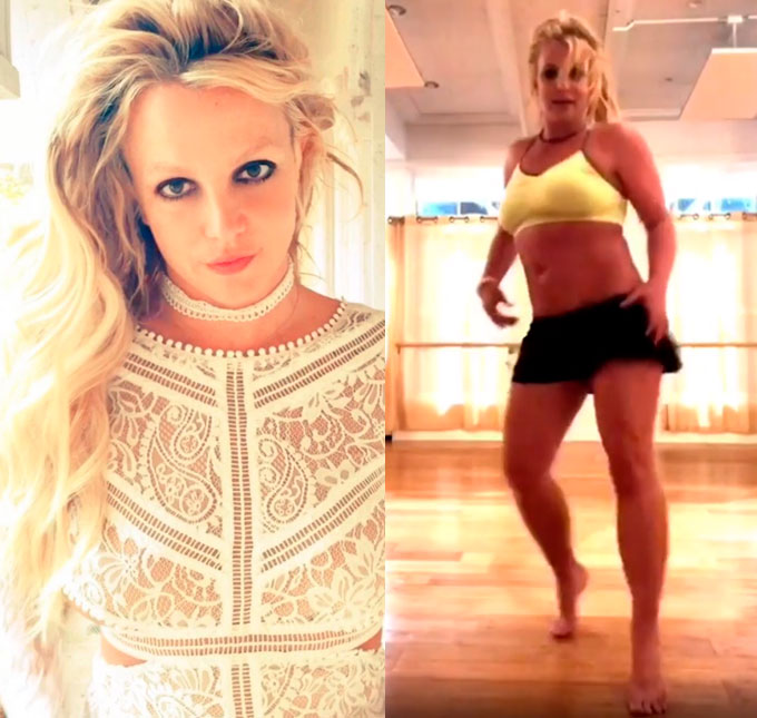 Britney Spears mostra momento em que quebrou o pé e fala sobre o barulho: <i>- Desculpa, é um pouco alto</i>