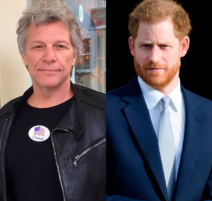 Jon Bon Jovi dá detalhes sobre parceria musical com Príncipe Harry - e ainda revela apelido entre os dois