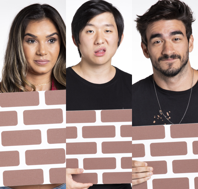 Guilherme, Pyong Lee e Gizelly estão no paredão do <I>BBB 20</i>