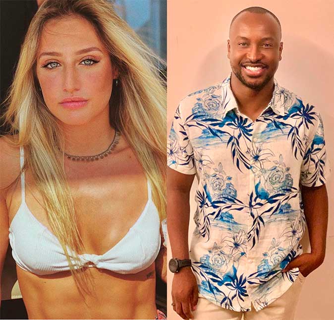 Bruna Griphao desmente rumores de beijo com Thiaguinho: <i>Ele é como um pai para mim</i>
