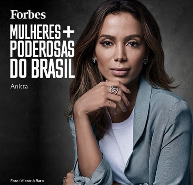Anitta é eleita pela <I>Forbes</I> uma das mulheres mais poderosas do Brasil: <I>Respiro de alívio e sensação de realização</i>
