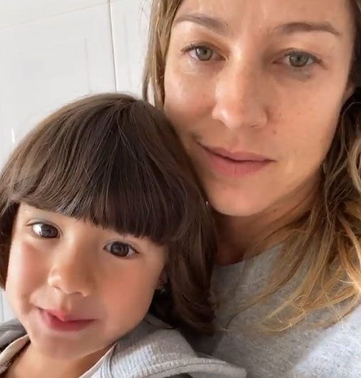 Luana Piovani leva susto após sua filha cair de beliche