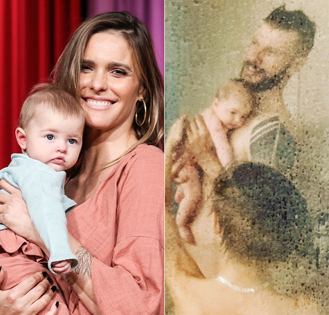 Rodrigo Hilbert publica foto tomando banho com os três filhos, veja!