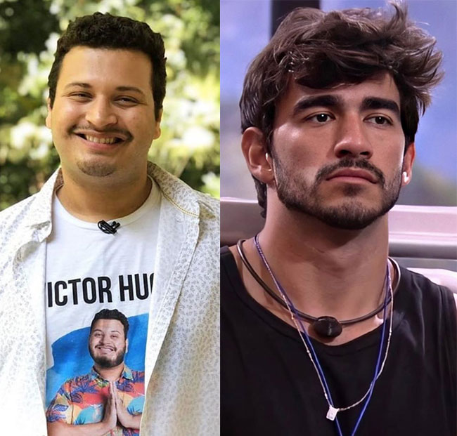 Após eliminação do <I>BBB20</i>, Guilherme diz estar chateado com Victor Hugo e pede escapulário de volta