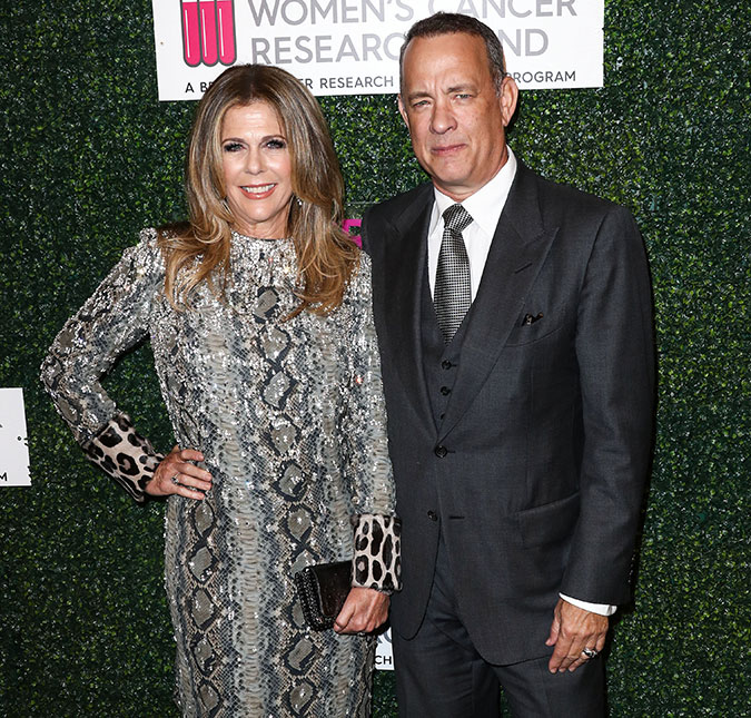 Tom Hanks e a esposa, Rita Wilson, são diagnosticados com coronavírus