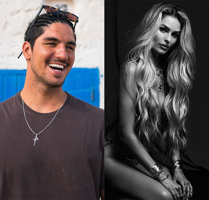 Yasmin Brunet e Gabriel Medina estão vivendo um romance, mas <I>ainda não é namoro</I>, diz colunista