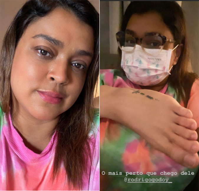 Com coronavírus, Preta Gil faz desabafo e fala sobre convivência com o marido: <i>Sigo lutando</i>