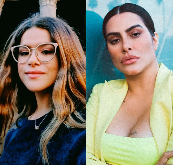 Maisa Silva e Cleo dispensam funcionários em meio à pandemia e fazem a própria faxina