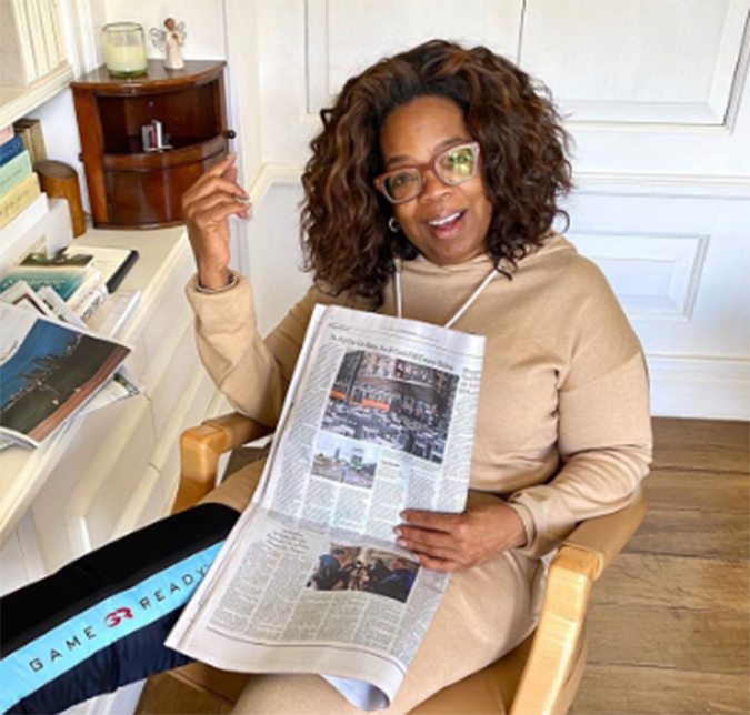 Oprah Winfrey nega boatos de que foi presa por tráfico sexual