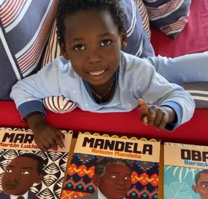 Bruno Gagliasso mostra Bless identificando líderes negros: <I>- Papai tá orgulhoso</i>