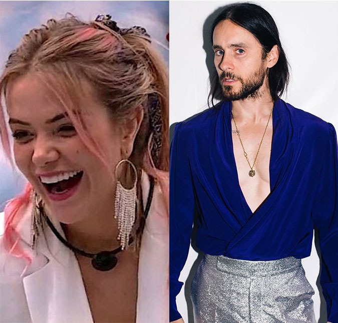 Marcela do <I>BBB20</i> vira piada na <I>web</i> após dizer que deu fora em Jared Leto: <I>E ficou com o Daniel?</i>