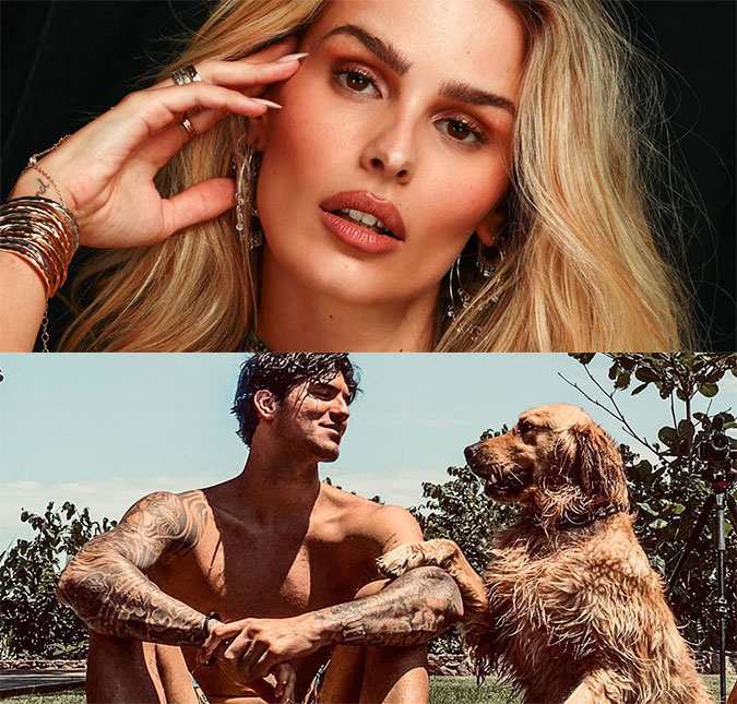 Durante quarentena, Yasmin Brunet posta vídeo com cachorro de Gabriel Medina!