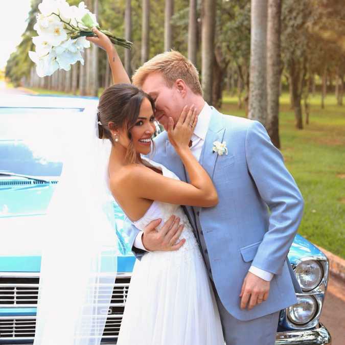 Gabi Luthai fala sobre adiamento de festa de casamento com Téo Teló: <I>- Sempre acho o lado bom de tudo que acontece na minha vida</i>