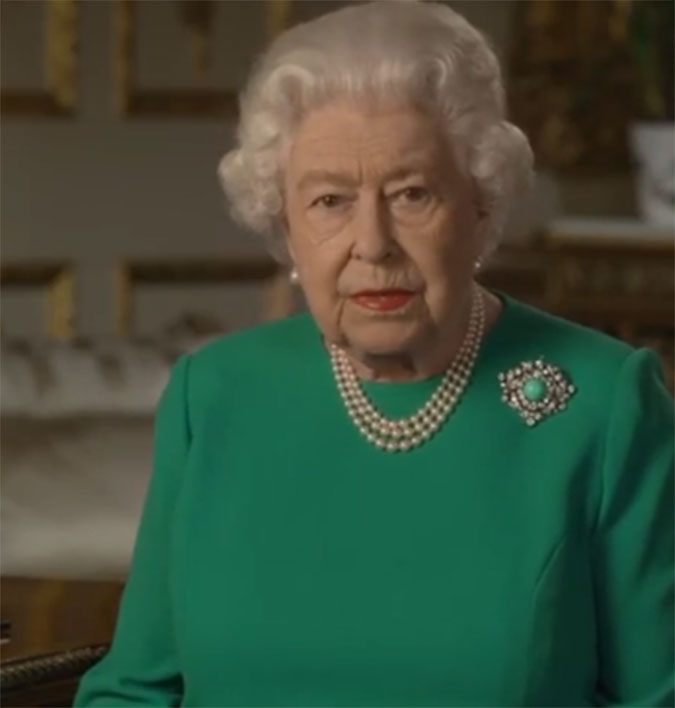 Em pronunciamento raro, Rainha Elizabeth II fala sobre coronavírus: <i>Dias melhores virão</i>