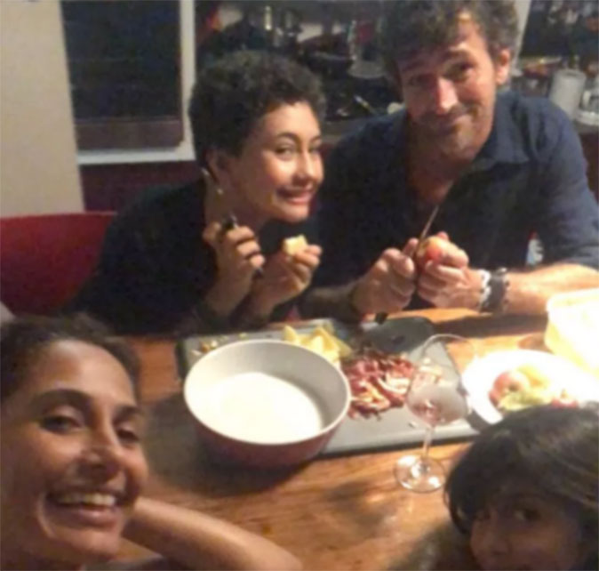 Camila Pitanga mostra que está passando a quarentena com o ex e pai de sua filha. Veja