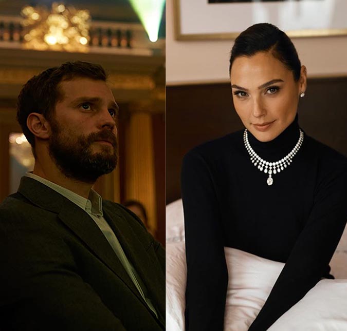 Jamie Dornan defende Gal Gadot após repercussão negativa de vídeo: <i>- Estava tentando fazer uma coisa boa</i>