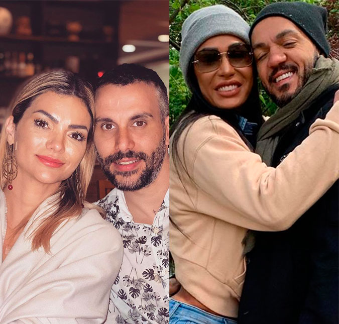 Kelly Key e o marido dão dicas de sexo anal para Gracyanne Barbosa e Belo: <i>- É igual porta de banco</i>