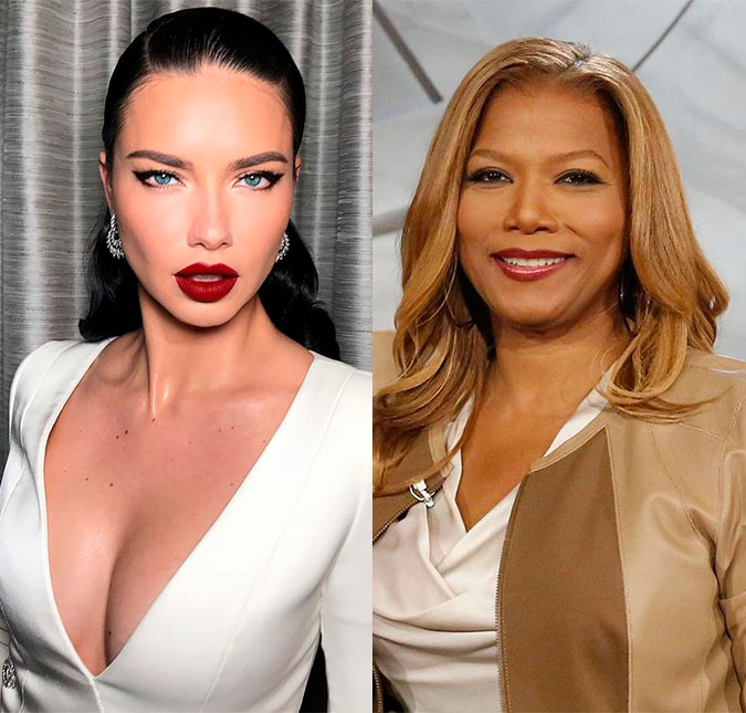 Adriana Lima chama Queen Latifah para sair após a atriz revelar ter um <i>crush</i> na modelo, entenda!