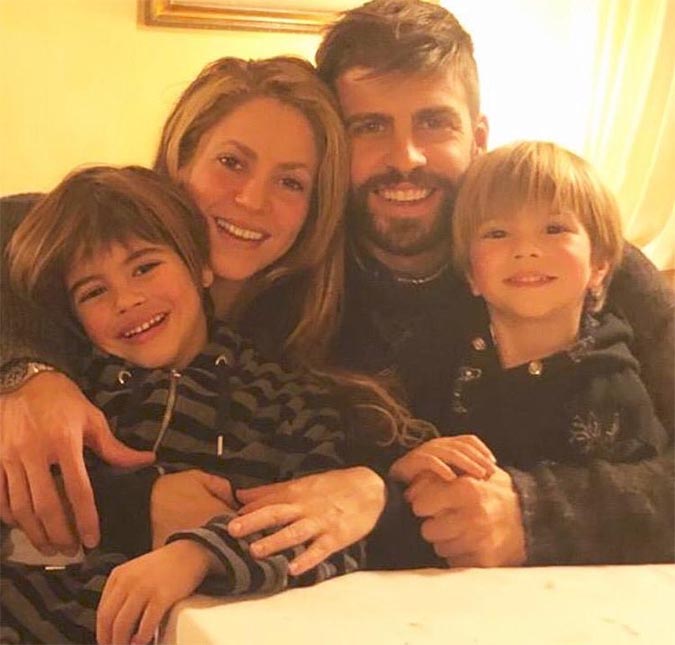 Filho de Shakira e Piqué se declara para o pai: <i>Melhor amigo que já tive</i>