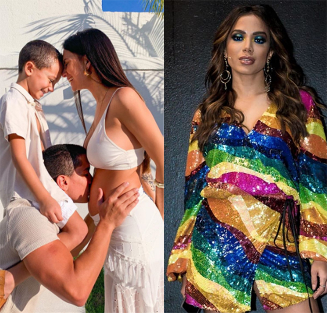 Irmão de Anitta será pai pela primeira vez e cantora se empolga com a novidade. Veja a reação dela!