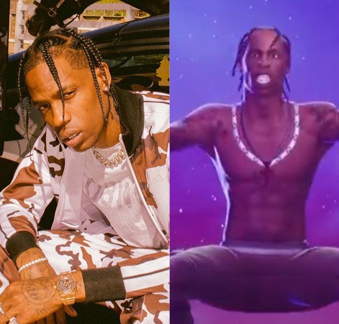 Travis Scott quebra recorde com <I>live</I> no jogo <i>Fortnite</i> e é interrompido pela filha Stormi; confira!
