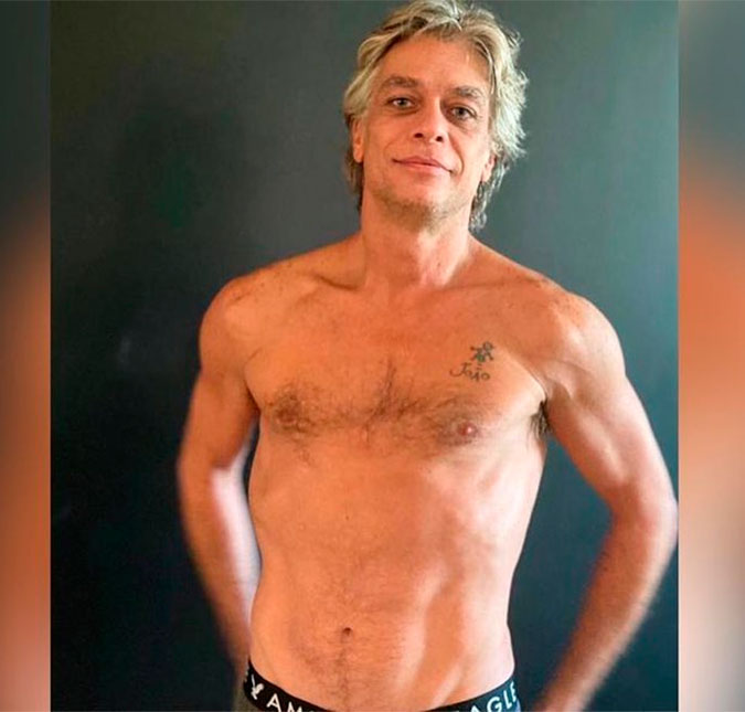 Personal trainer mostra transformação de Fábio Assunção que perdeu 27 quilos em cinco meses