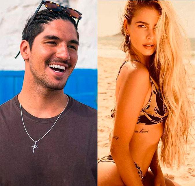 Gabriel Medina confirma namoro com Yasmin Brunet: <i>- A quarentena me deu uma namorada!</i>