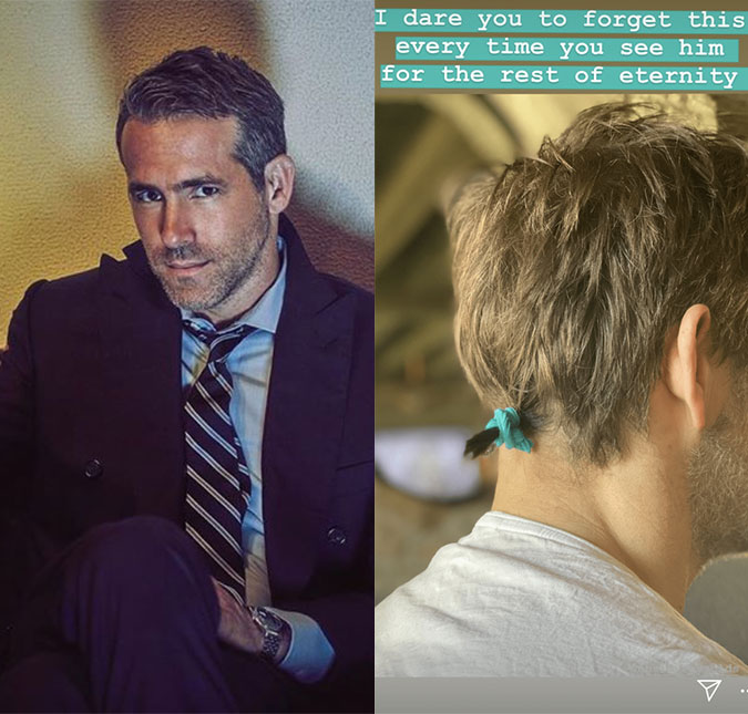 Ryan Reynolds assume visual... estranho na quarentena e implora para fã não assistir a um de seus filmes; entenda!