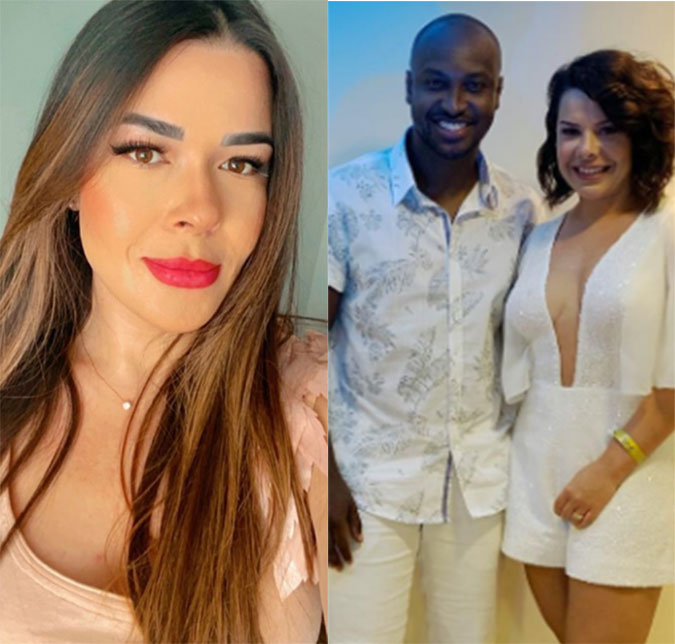 Modelo apontada como pivô da separação de Thiaguinho e Fernanda Souza se pronuncia