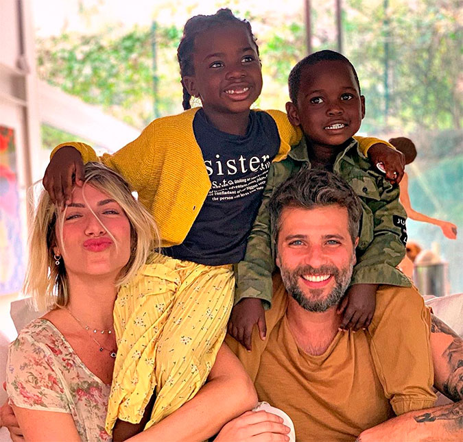 Bruno Gagliasso fala sobre Titi ser <i>cópia</i> de Giovanna Ewbank: <i>- Elas com certeza se conhecem de outras vidas</i>