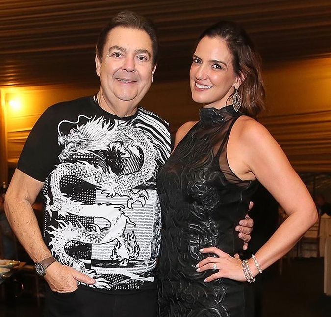 Fausto Silva comemora 70 anos de idade, e esposa posta clique raro com homenagem