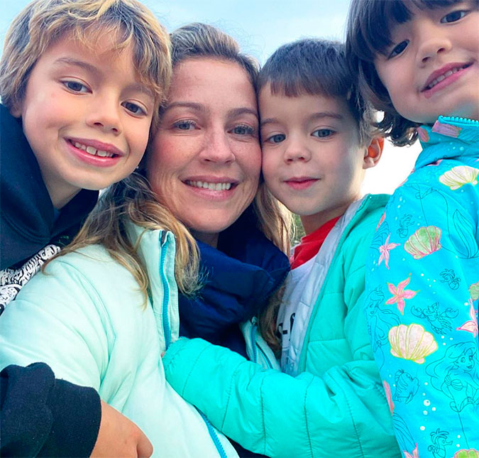 Luana Piovani teme que os filhos tenham pego piolho - de novo!