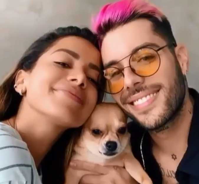 Gui Araújo diz que está <I>quase</i> namorando Anitta