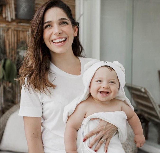 Sabrina Petraglia comemora primeiro Dia das Mães ao lado do filho que quase não sobreviveu: <i>- Tem sido um privilégio</i>