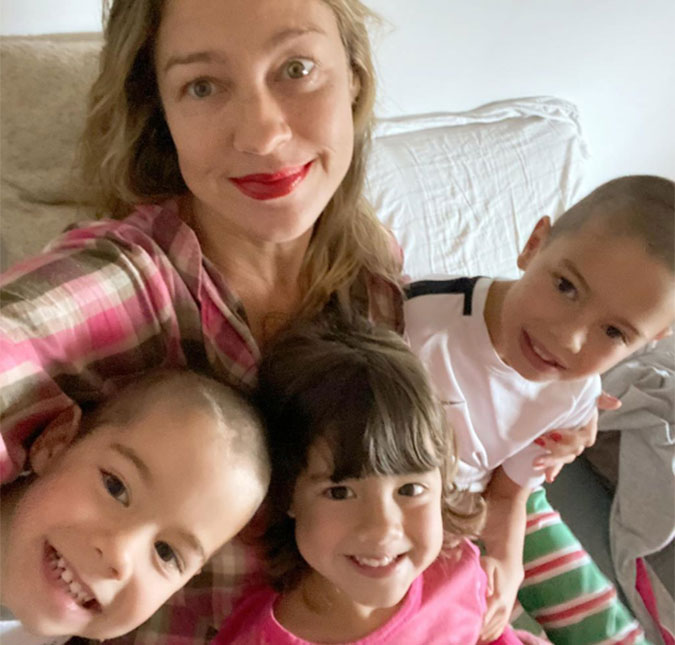 Luana Piovani faz desabafo sobre quarentena com os filhos: <i>Exausta, culpada pelas brigas constantes</i>