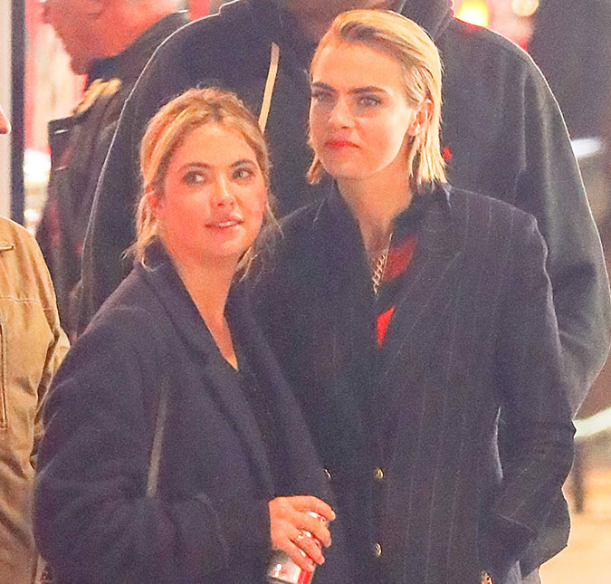 Ashley Benson é vista beijando o <I>rapper</i> G-Eazy e sua ex, Cara Delevingne, comenta!