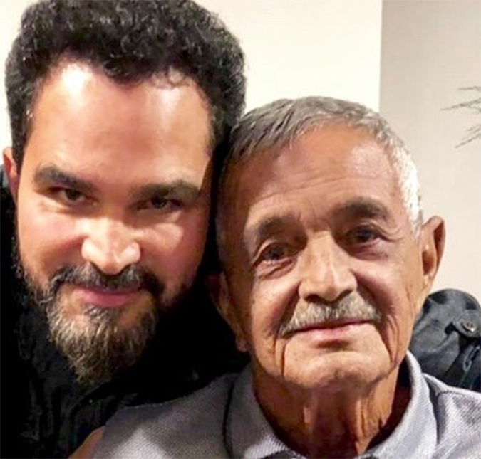 Luciano Camargo deseja feliz aniversário ao pai Francisco com homenagem emocionante