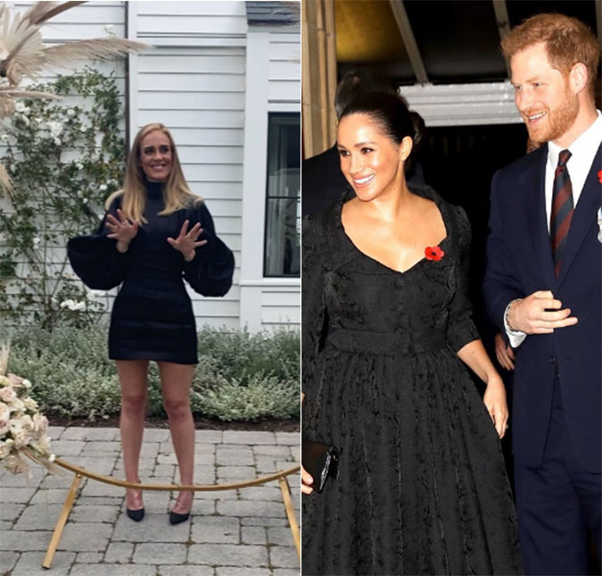 Adele estaria ajudando Meghan Markle e príncipe Harry em adaptação nos Estados Unidos