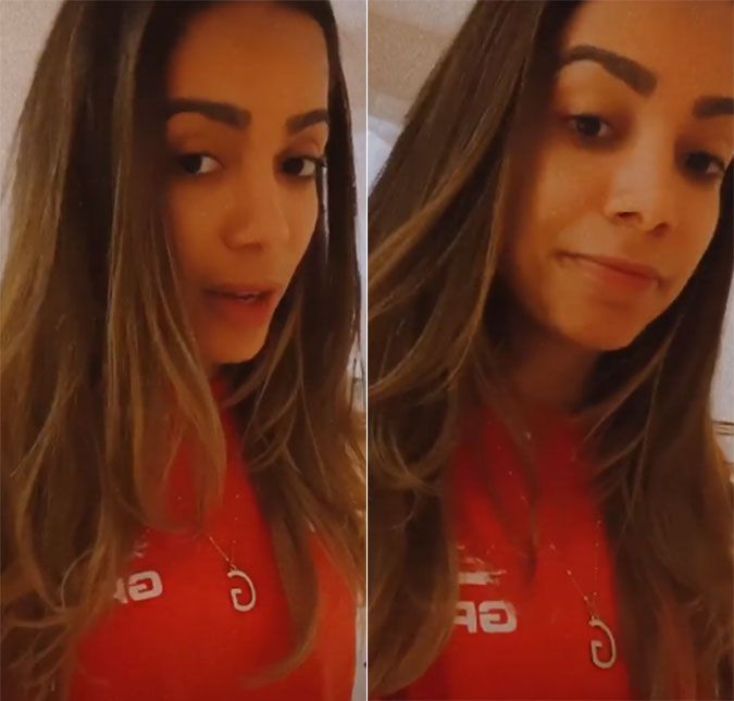 Anitta usa colar com inicial do nome de Gui Araújo e faz vídeo sugestivo com o namorado, veja!