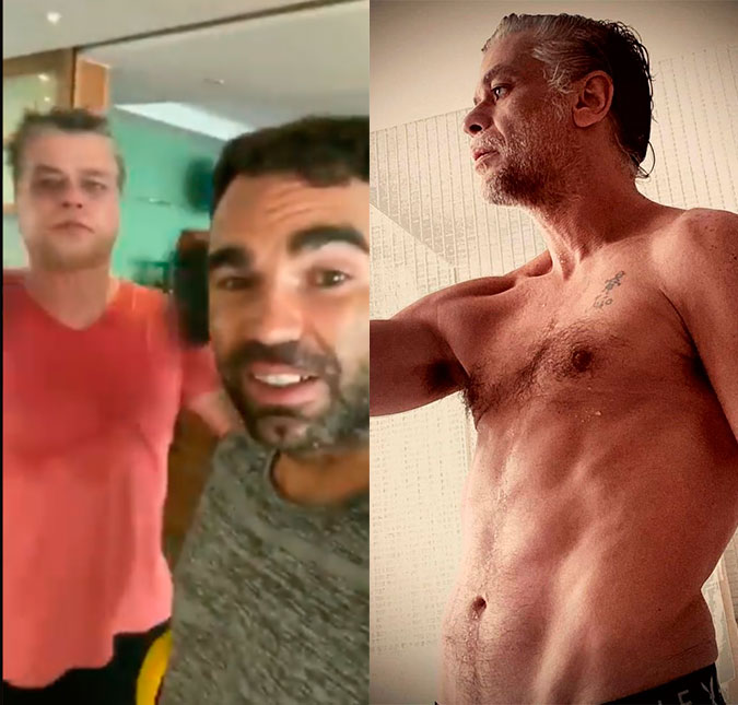 Fábio Assunção posta vídeo mostrando como perdeu 27 quilos e nega uso de remédios para emagrecer; assista!