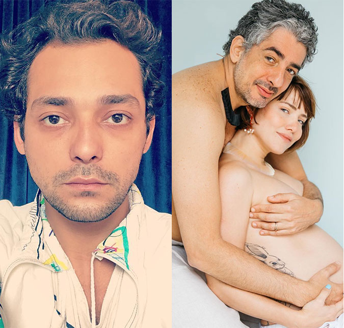 Em estreia do <i>talk show</i> de Eduardo Sterblitch, Leticia Colin e Michel Melamed falam sobre rotina com o filho durante a pandemia