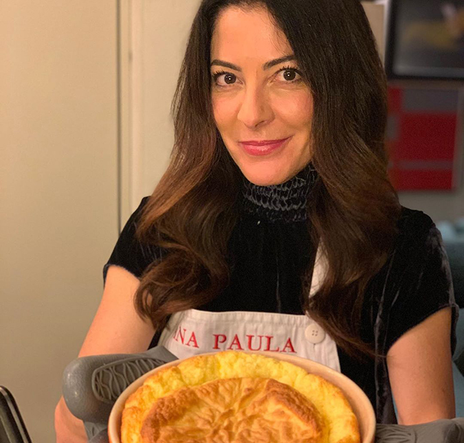 Ana Paula Padrão posta foto rara com o marido e fãs se impressionam: <i>Uau! Que gato!</i>