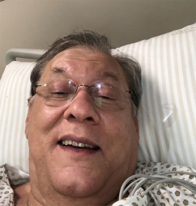 Internado, Milton Neves tranquiliza fãs após passar mal em programa ao vivo e ser levado às pressas para hospital